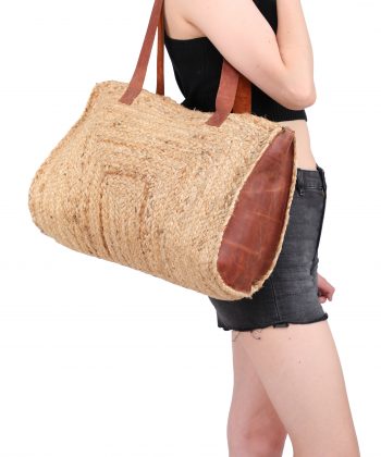 Jute side bag